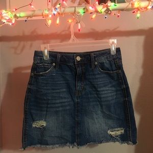 Denim skirt